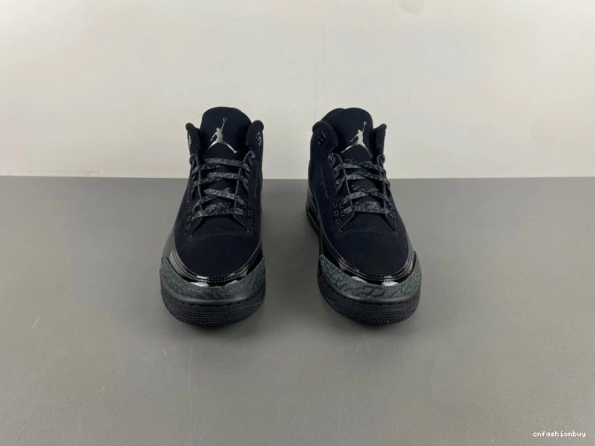 Black Cat Jordan CT8532-001 Air 3 0712